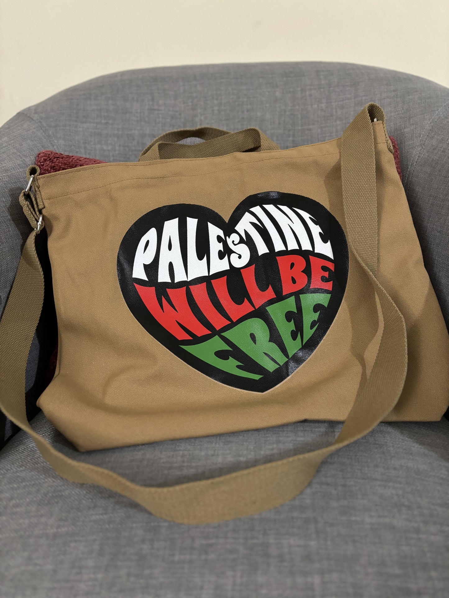 Falasteen Canvas Tote Bag