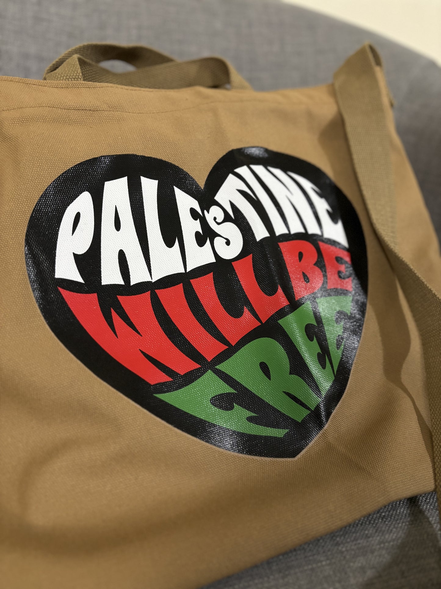 Falasteen Canvas Tote Bag